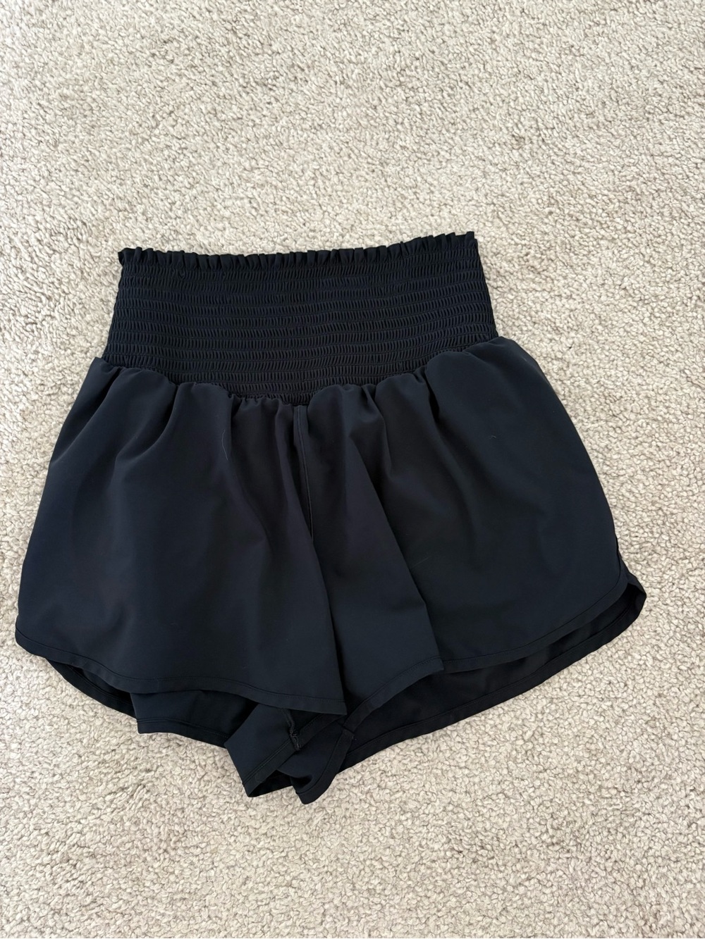 Aerie Athleisure Women’s Yoga Workout Shorts Size Medium Black